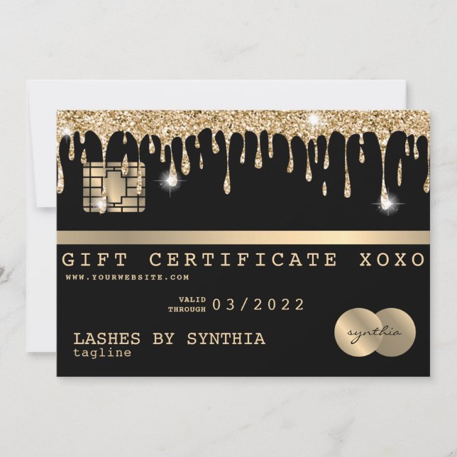 Lägg till din Logotyp med hjälp av Kredit-kort (Framsida)