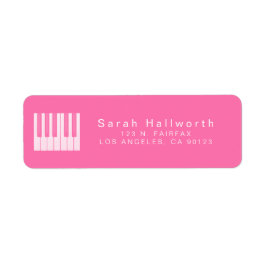 Lägg till din Logotyp | Modern Returadress Etikett