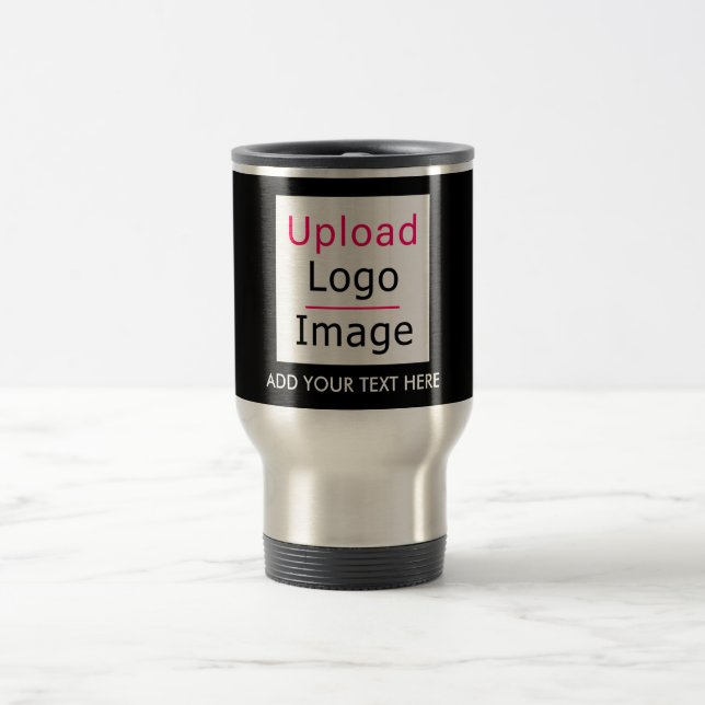 Lägg till din Logotyp och Anpassningsbar Chic Busi Resemugg (Center)