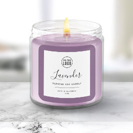 Lägg till din Logotyp och redigerbar Färg-produkte Fyrkantigt Klistermärke