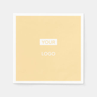 Lägg till din logotyp servett