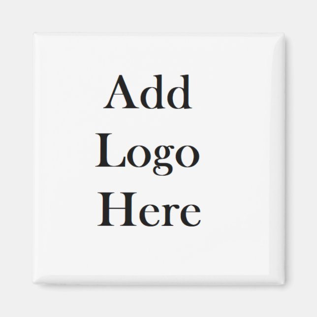 Lägg till din Logotyp till den här Magnet (Framsidan)