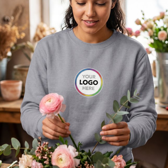 Lägg till din logotyp-tröja - central placering på t shirt (Skapare uppladdad)