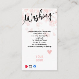 LÄGG TILL DIN LOGOTYP TVÄTTANDE SÄKERHETSKORT VISITKORT