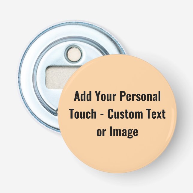 Lägg till din personliga pekskärm - Anpassade-gåvo Flasköppnare (Framsidan)