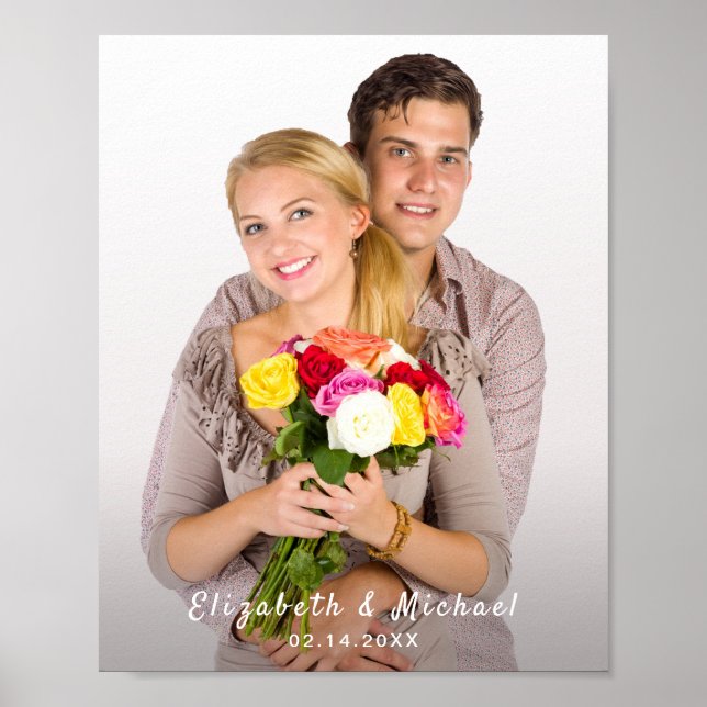 Lägg till din Photo Namn-mall Poster (Framsidan)