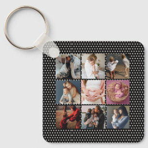LÄGG TILL DIN PHOTOS anpassningsbar collage Mors d Nyckelring