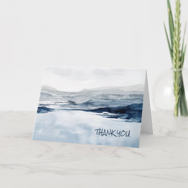 Lägg till din text| Fästad Horisont II Kort (Framsida)