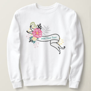 Lägg till din text - Kvinnors vanliga sötningsskjo T Shirt