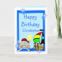 Lägg till din text på födelsedagen