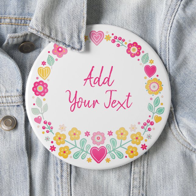 Lägg till din text / Välj dina teckensnitt  Knapp (In Situ)