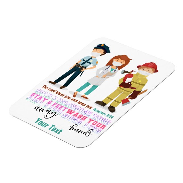 Lägg till din textmagnet magnet (Vänstra Sidan)