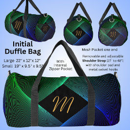 Lägg till din ursprungliga geometriska Grönt Blue