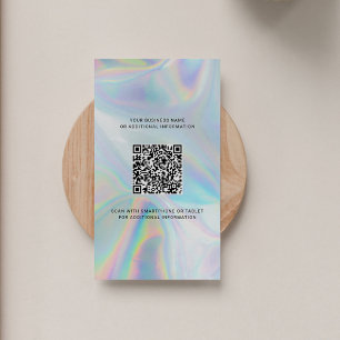 Lägg till din varumärke och Logotyp för QR-kod, DI Visitkort