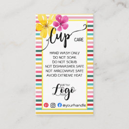 LÄGG TILL DIN VINLEDNINGSVERKSAMHET I LOGOTYP kopp Visitkort