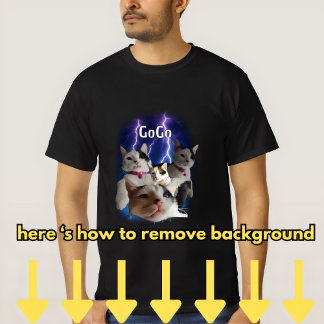 LÄGG TILL DINA DJUR AV CAT-ANPASSNINGSBAR T SHIRT