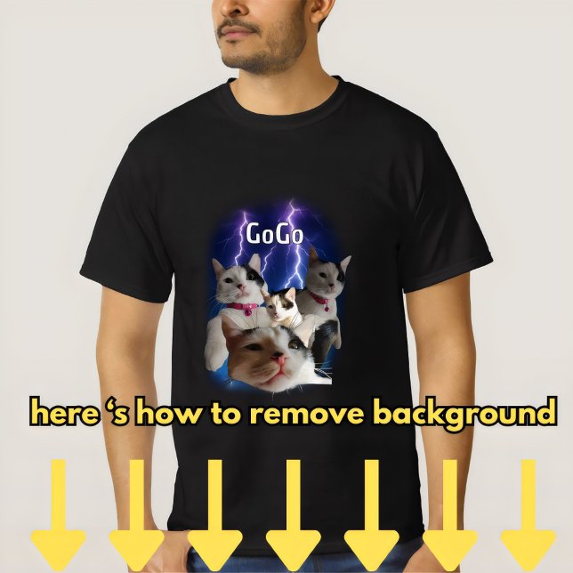 LÄGG TILL DINA DJUR AV CAT-ANPASSNINGSBAR T SHIRT (Skapare uppladdad)
