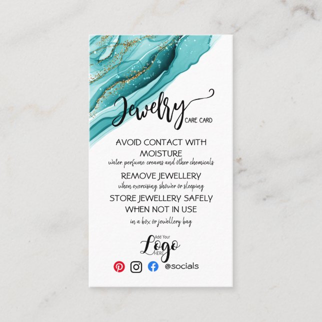 LÄGG TILL DINA LOGOTYP-SJUKVÅRDSKARTKORT UK VISITKORT (Framsida)