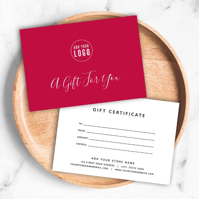 Lägg till ditt Anpassningsbar-presentcertifikat fö (Skapare uppladdad)