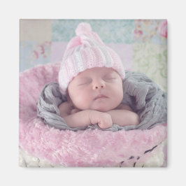 Lägg till ditt Baby Photo till denna Magnet