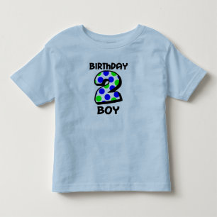 Lägg till ditt barns andra födelsedagstjocklek i N Tee Shirt
