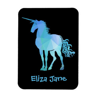 Lägg till ditt barns Namn i Unicorn Magnet