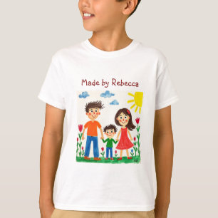 Lägg till ditt barns teckning i den här kaffet Mug T Shirt