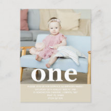 Lägg till ditt eget foto Första födelsedagsfesten