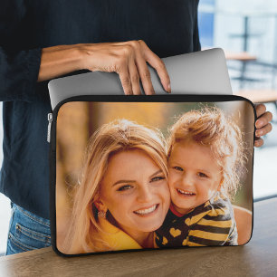 Lägg till ditt eget foto laptop fodral