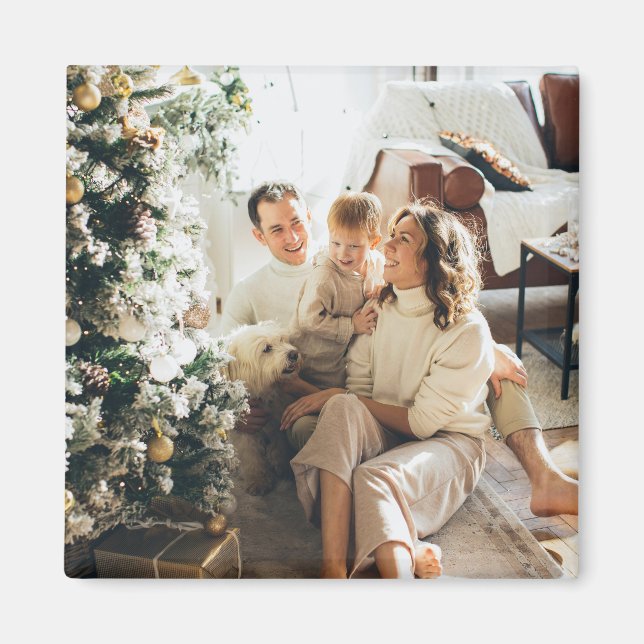 Lägg till ditt eget foto magnet (Framsidan)