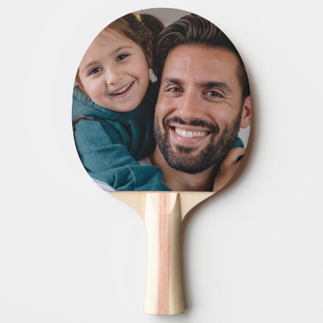 Lägg till ditt eget foto pingisracket (Framsidan)