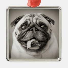 Lägg till ditt eget foto | Skapa ditt eget namn Julgransprydnad Metall