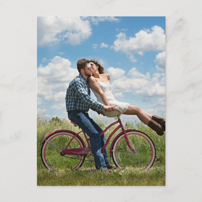 Lägg till ditt eget foto vykort (Framsida)