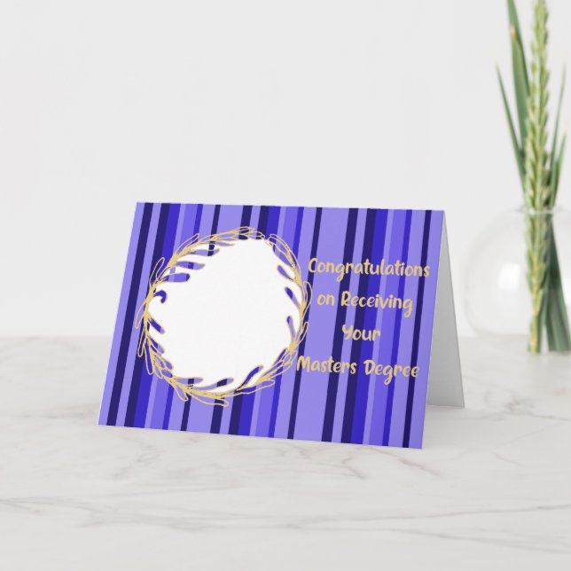 Lägg till ditt eget fotomoderbildskort kort (Framsida)