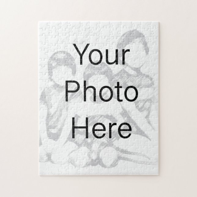 Lägg till ditt eget fotopussel (Vertikal)
