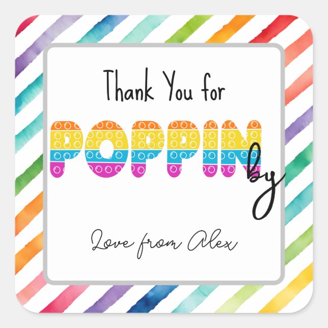 Lägg till ditt eget märke i poppincitat (Framsida)