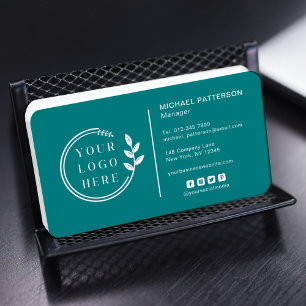 Lägg till ditt företag för QR-kod för mediekod för Visitkort