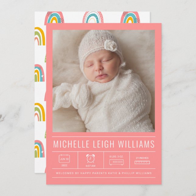 Lägg till ditt foto i baby (Fram/baksida)