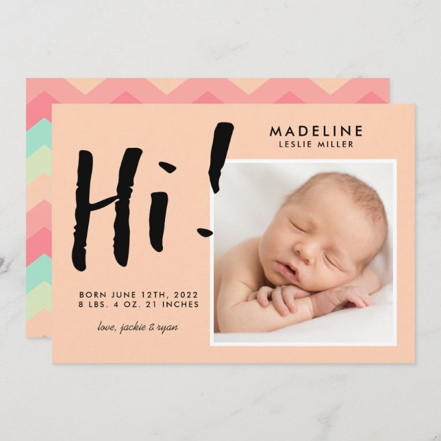 Lägg till ditt foto i baby (Fram/baksida)