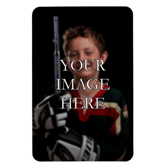 Lägg till ditt foto på denna magnet (Vertikal)
