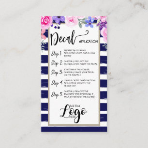 LÄGG TILL DITT LOGOTYP-DOCK-CARDS-INLEDNINGAR VISITKORT
