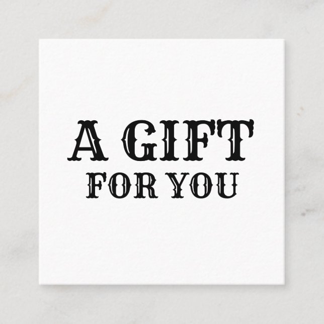 lägg till ditt namn adress logotyp dis fyrkantigt visitkort (Framsida)