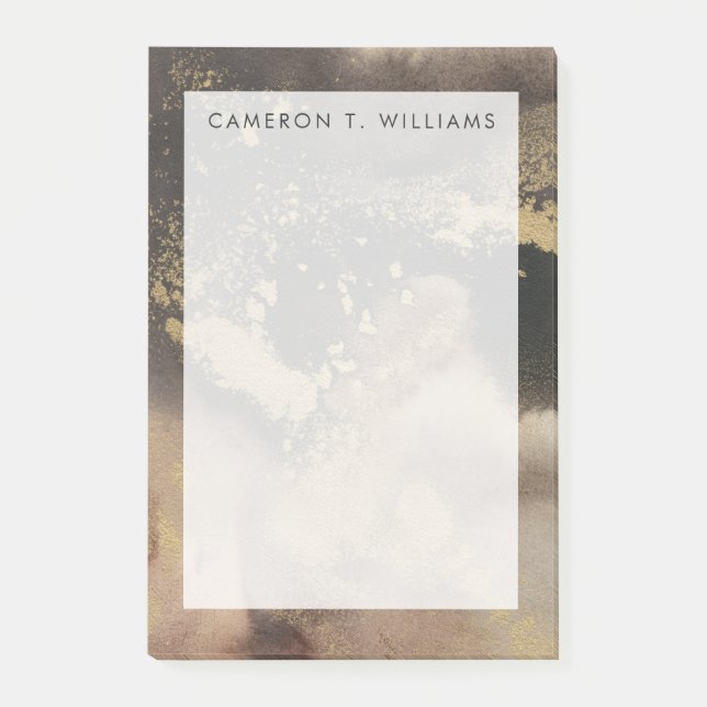 Lägg till ditt namn | Bergsområden Post-it Block (Framsida)