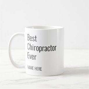 Lägg till ditt namn Best Chiropractor någonsin Typ Kaffemugg