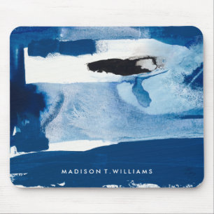 Lägg till ditt namn  Blå Amore II Musmatta