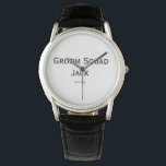 Lägg till ditt namn bröllop armbandsur<br><div class="desc">utformning</div>