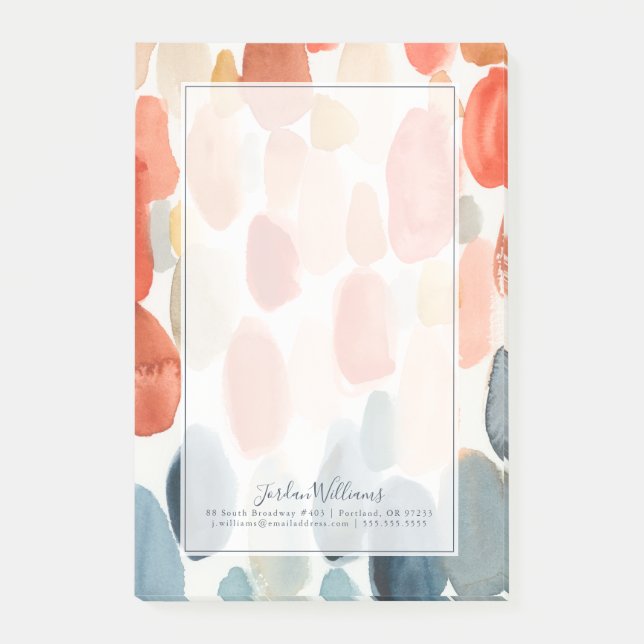 Lägg till ditt namn | Citrussäsong Post-it Block (Framsida)