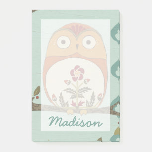 Lägg till ditt namn   Forest Stollig II Post-it Block