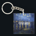 Lägg till ditt namn genom att Van Gogh Starry Nigh<br><div class="desc">Vill du ha en strålande design med din egen namn skapat med underbara typsnitt på blå bakgrund?</div>