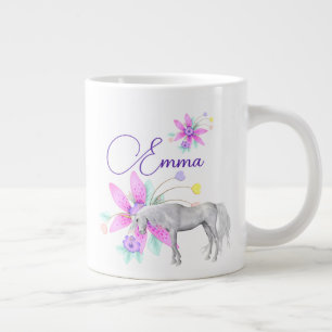 Lägg till ditt namn - gigantiskt kaffe mugg jumbo mugg